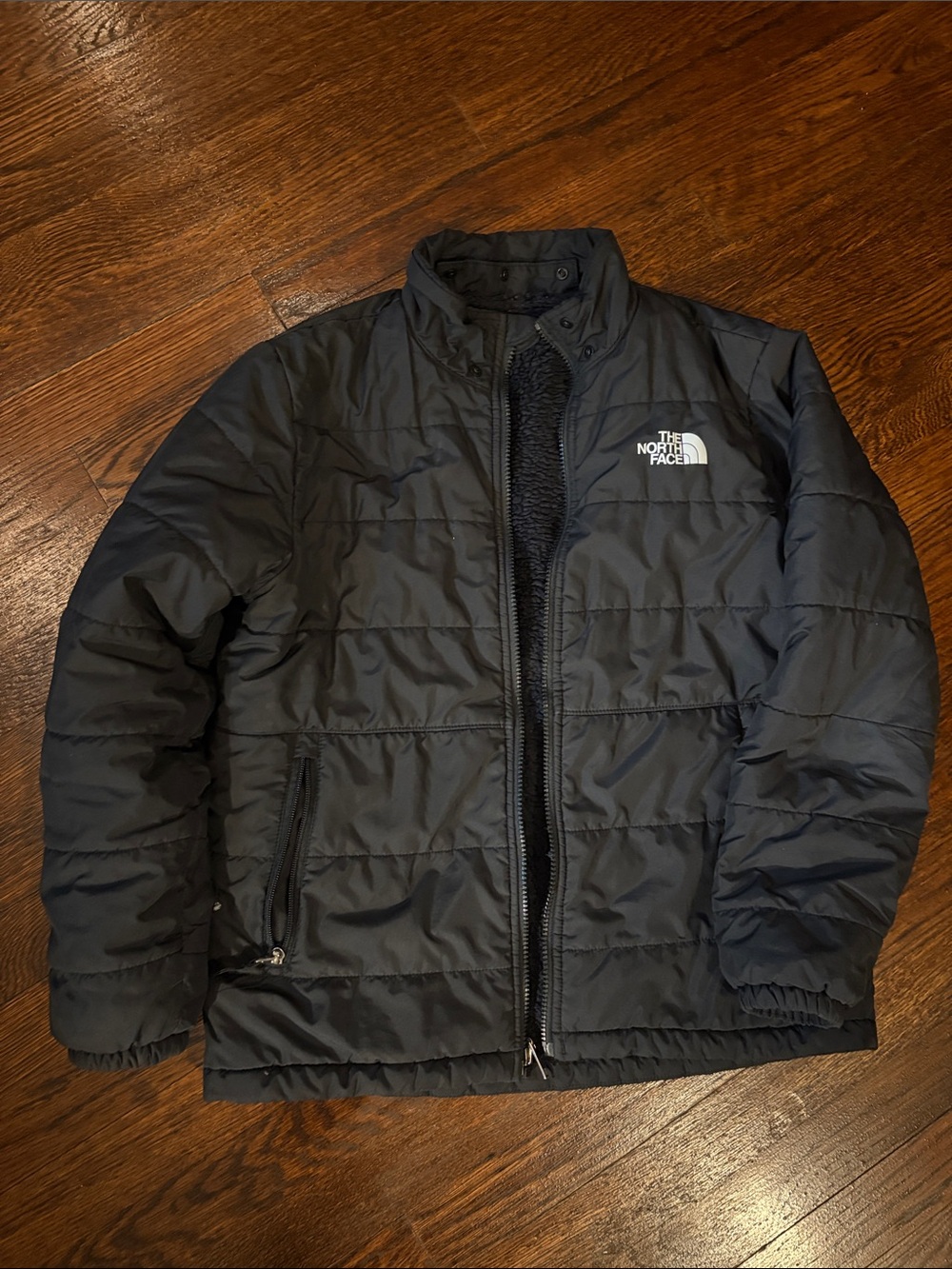 The North Face Boy’s Black Quilted Puffer Jacket